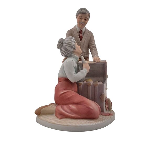 Enesco Treasured Memories The Golden Years Figurine 1989 Limited Ed Collectible - Picture 7 of 10